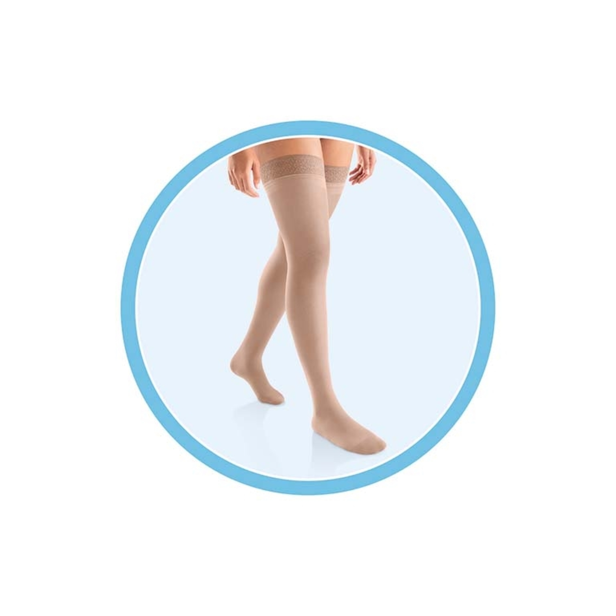 ACTIVA Sheer Thigh High