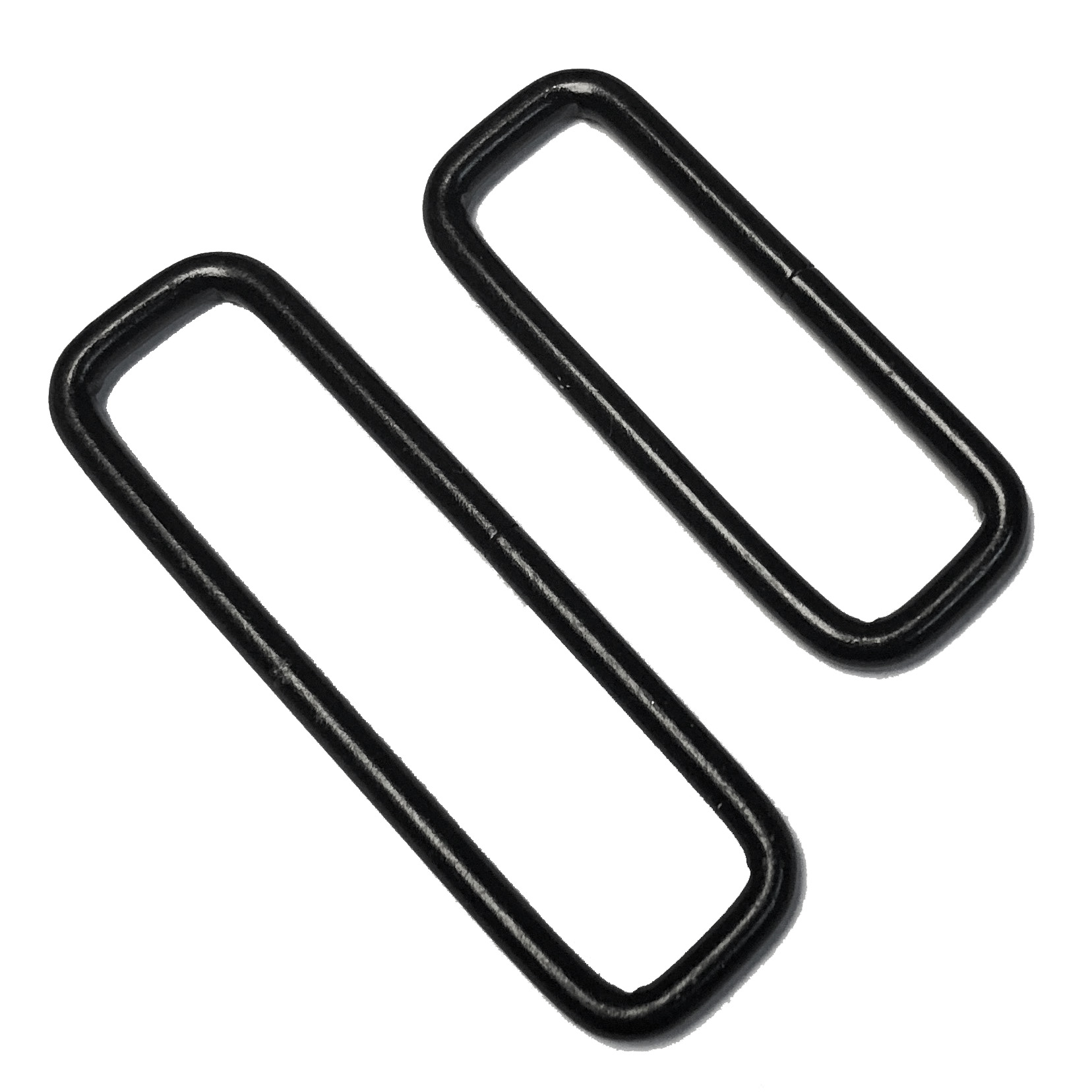 Black Welded Metal Loops