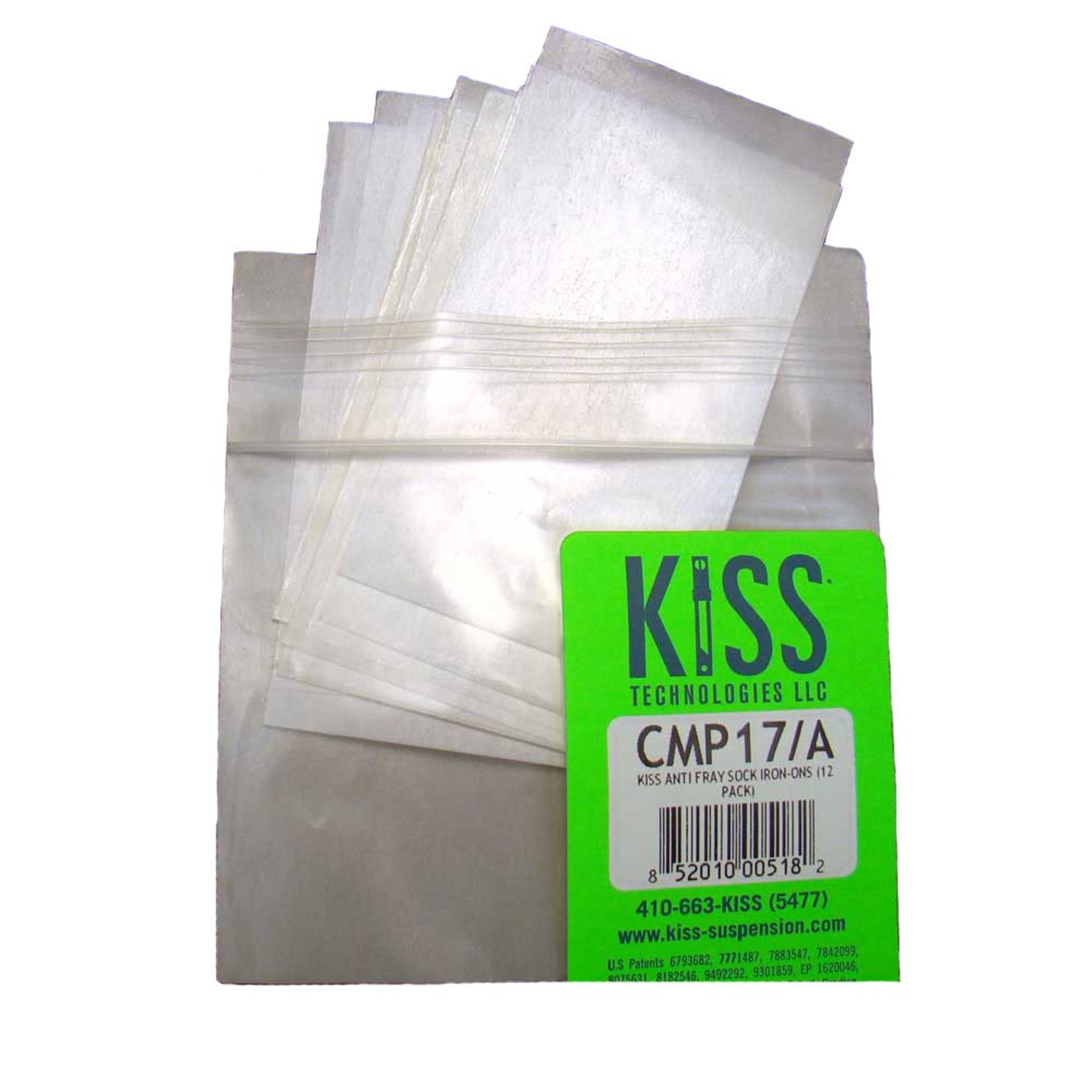 KISS® Anti Fray Sock Iron-Ons