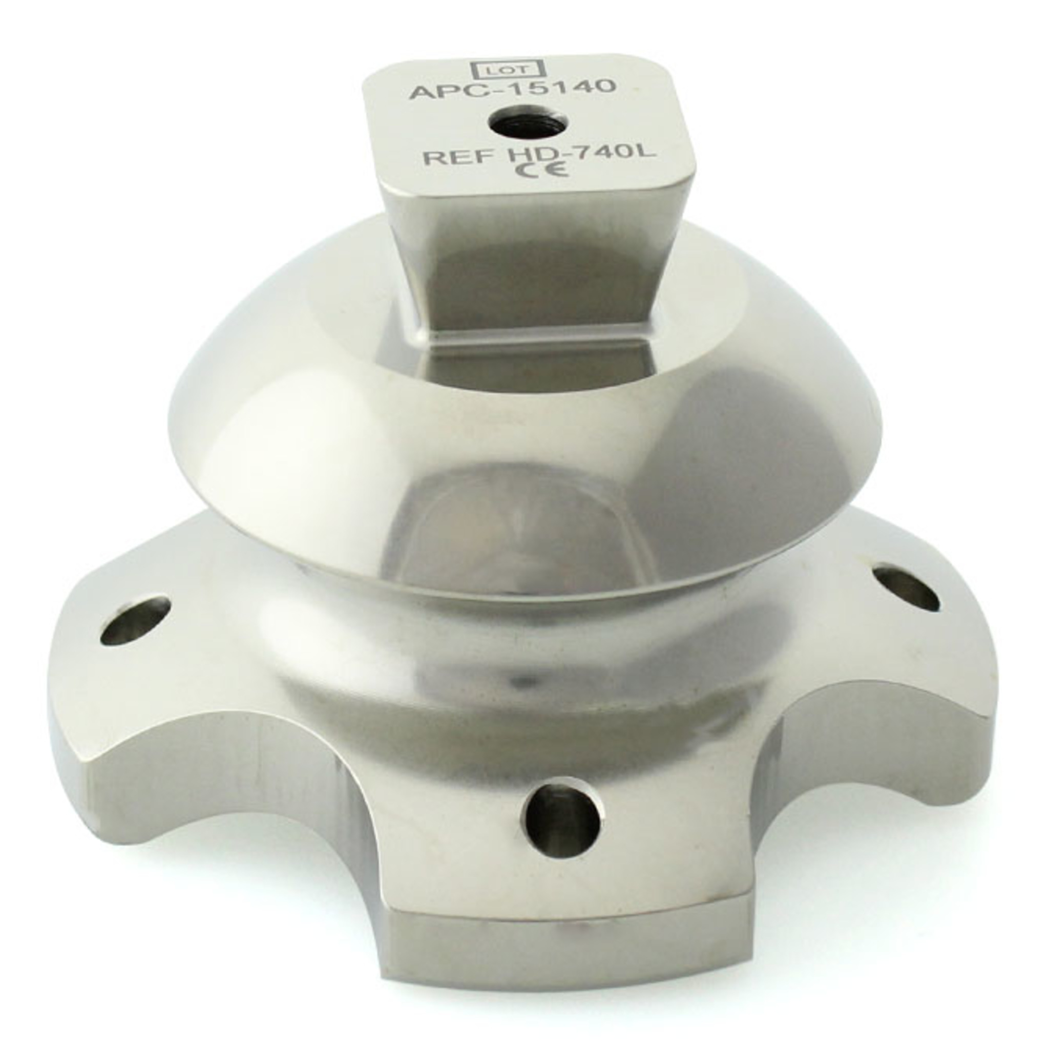 Heavy Duty 34mm 4-Prong Adapter with Pyramid