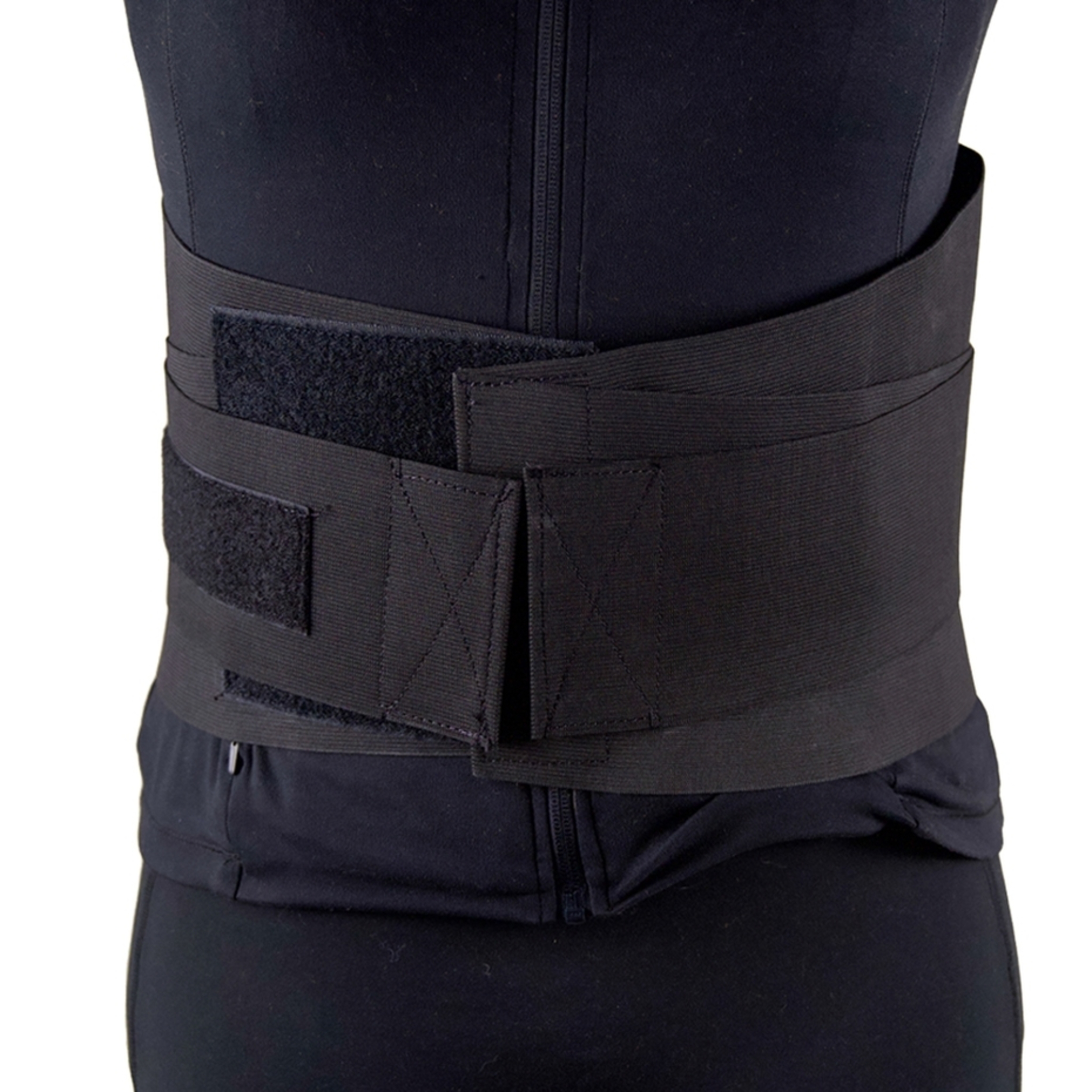 Elastic Lumbar Support with Neoprene Pocket