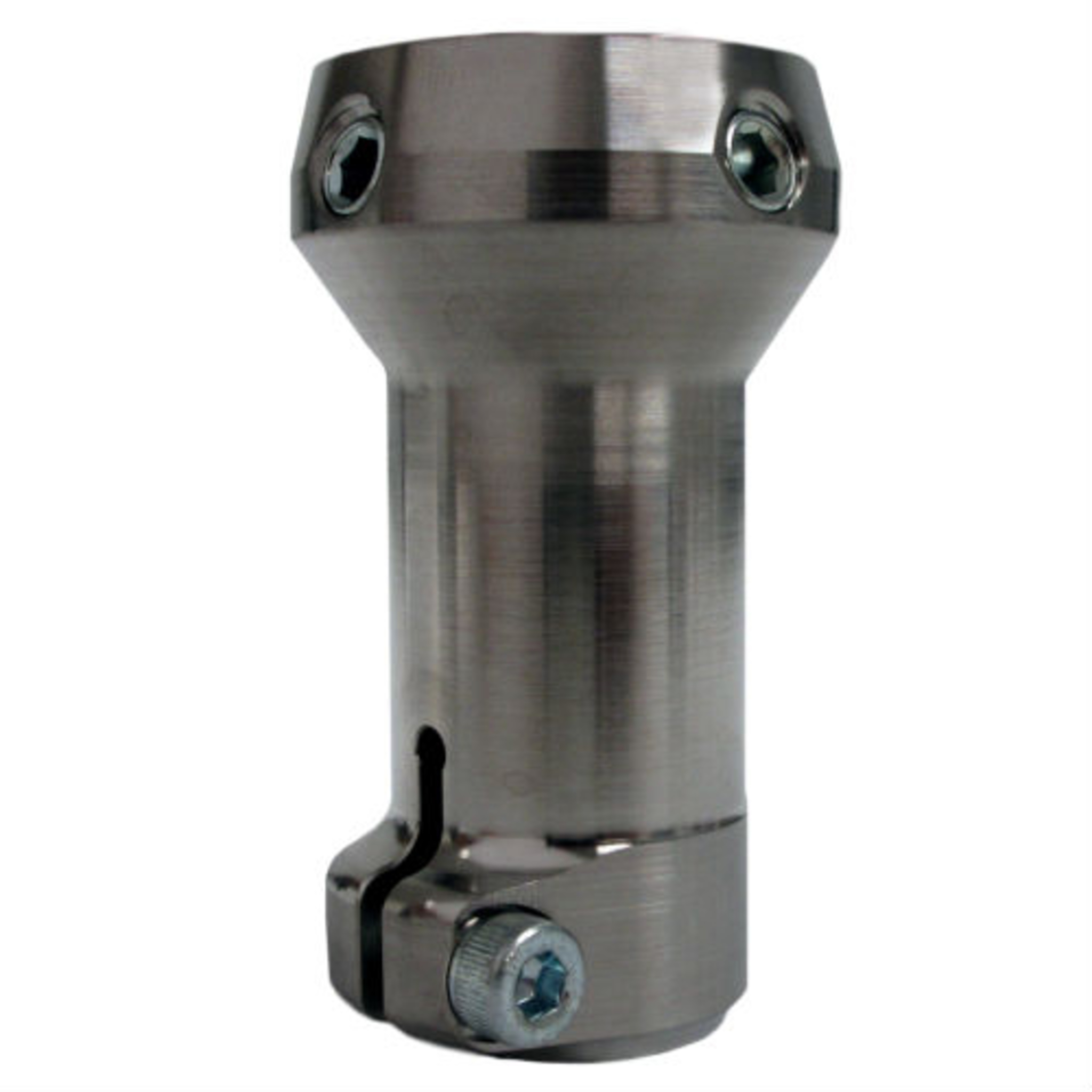 22mm Pediatric Tube Clamp to Adult Pyramid Receiver - Titanium