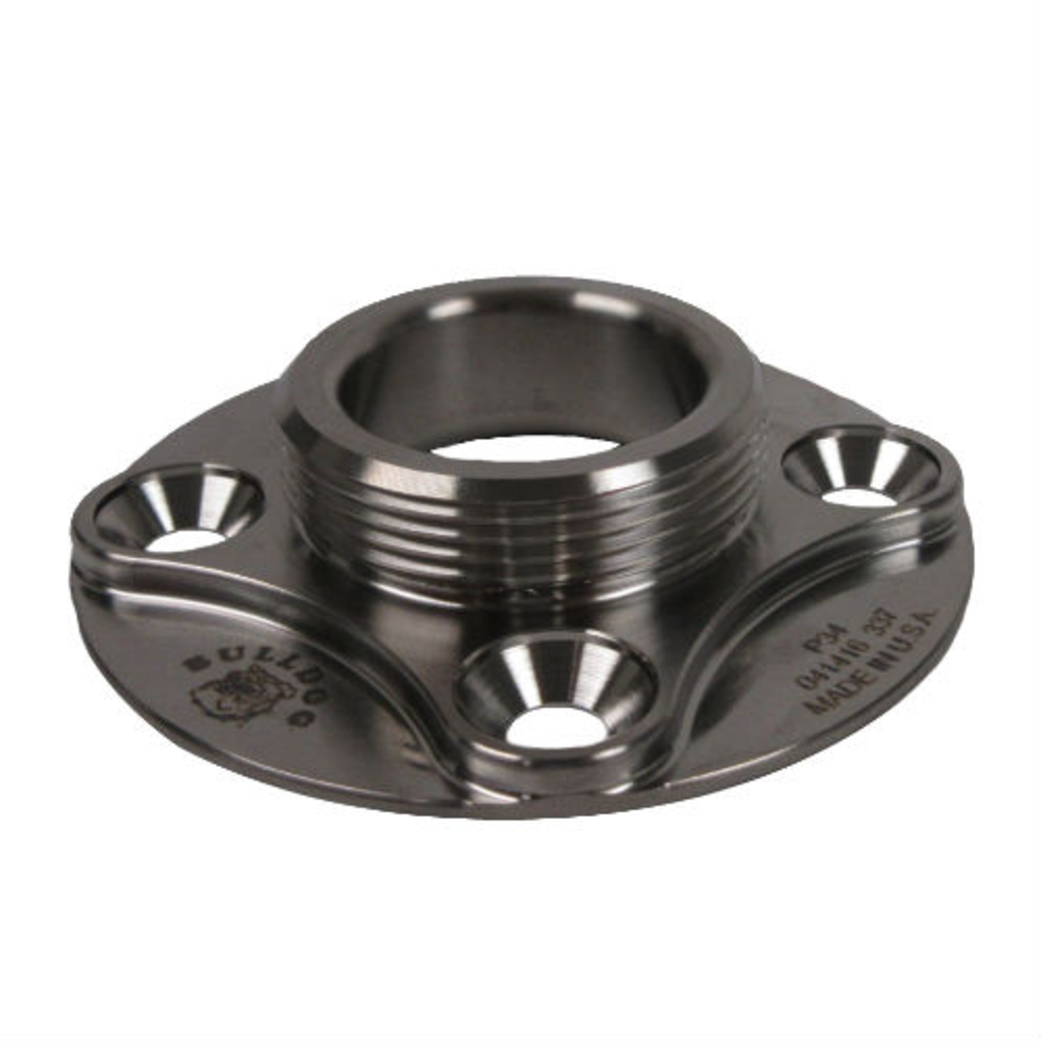 4-Hole Base with Male Thread - Titanium