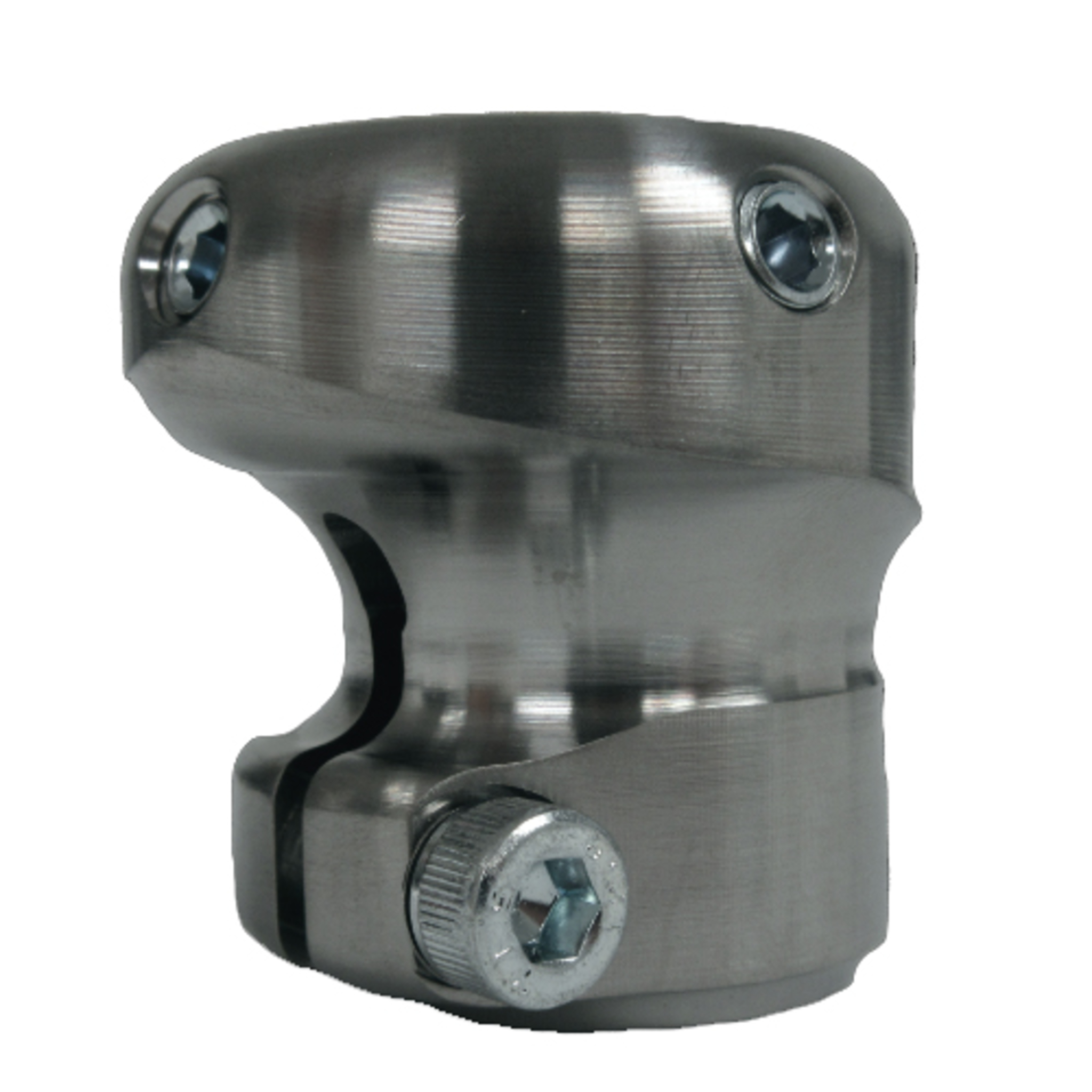 22 mm Pediatric Tube Clamp with 5mm Offset Adapter - Aluminum