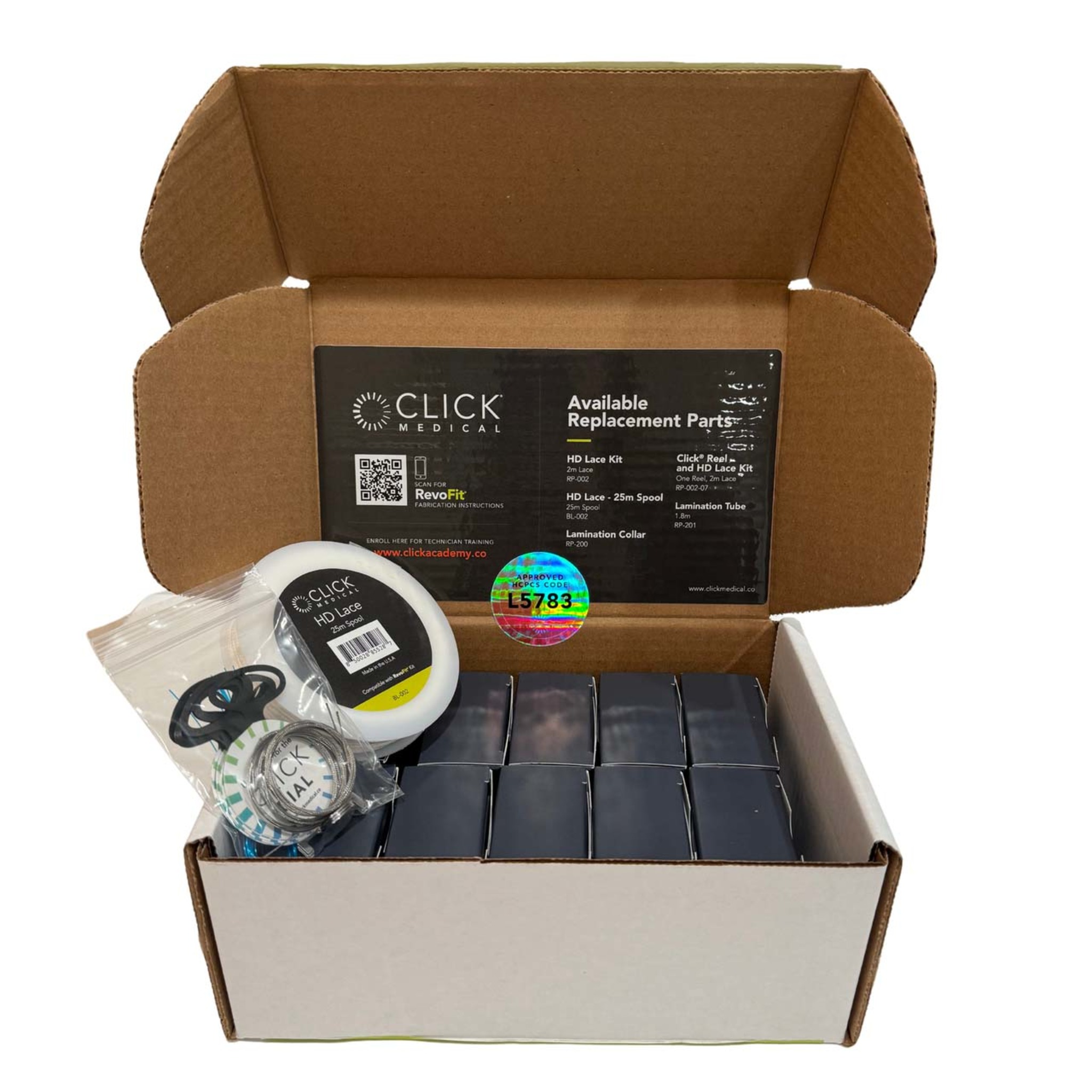 RevoFit® Lamination Kit with Click® Reel 10 - Pack 