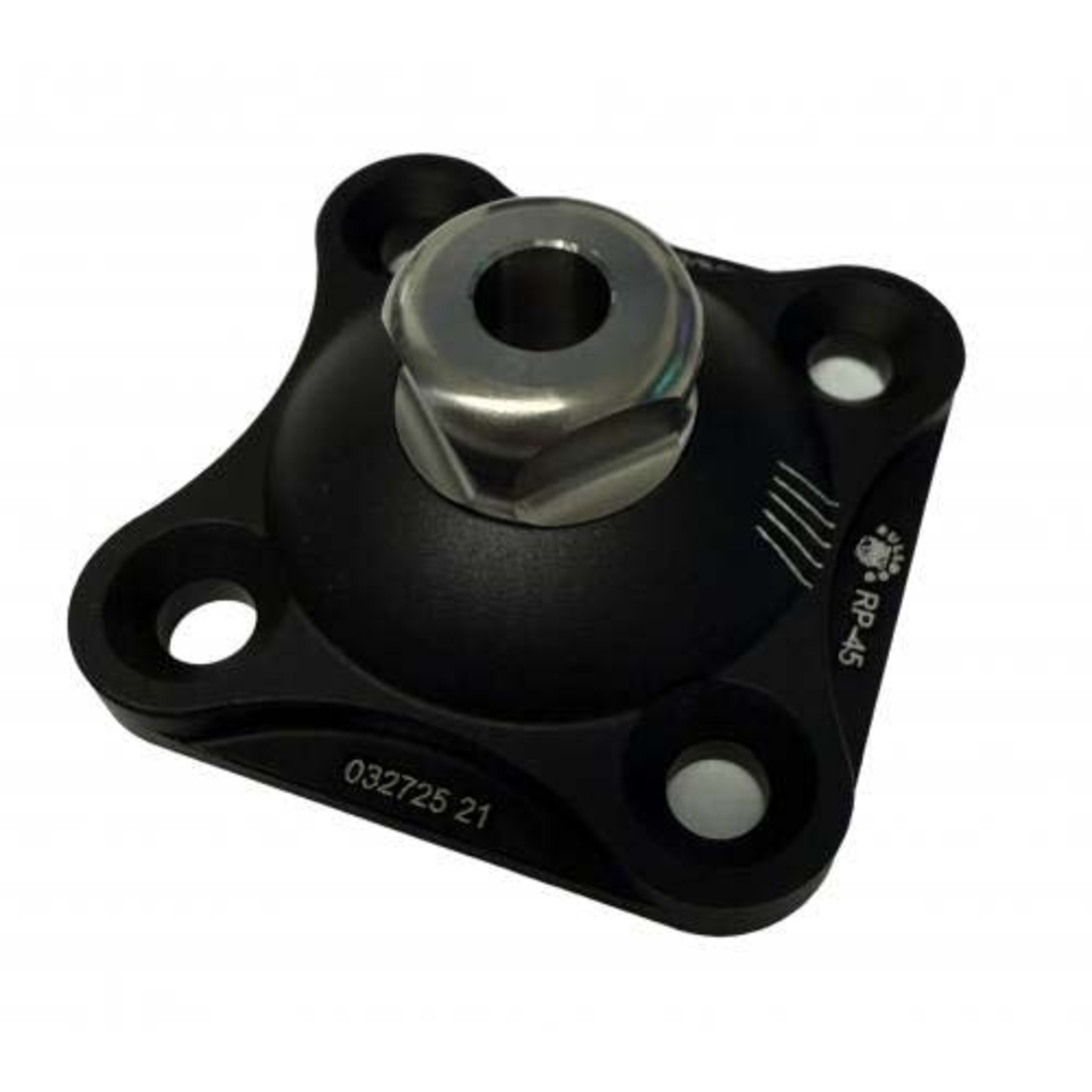 4 Hole Rotating Pyramid - Black