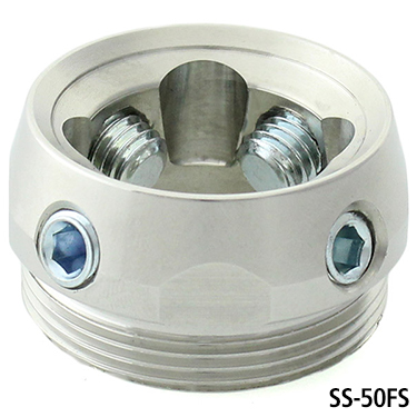 Rotatable Receiver with Male Thread - Stainless Steel