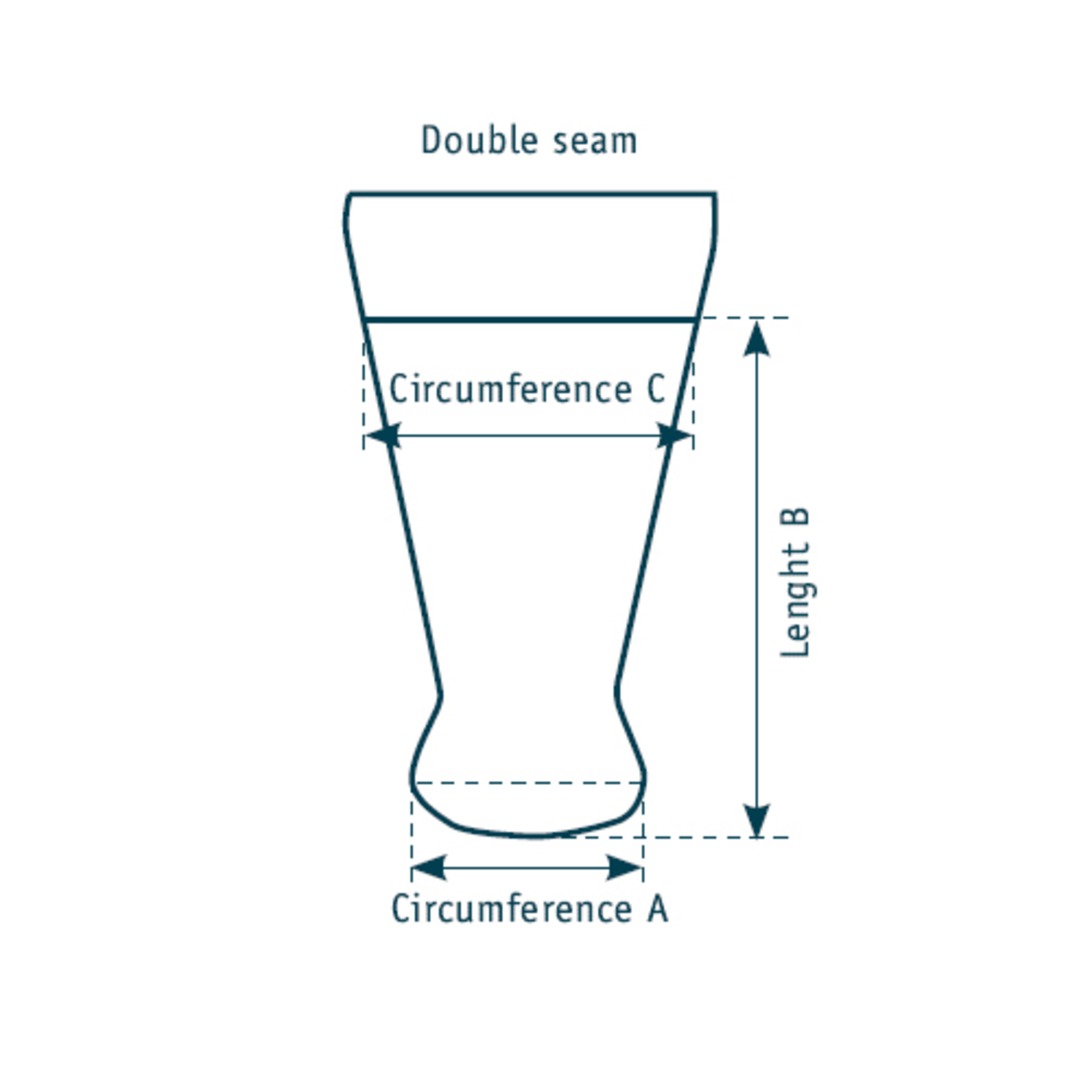 Nylon Sheath for Knee Disarticulation