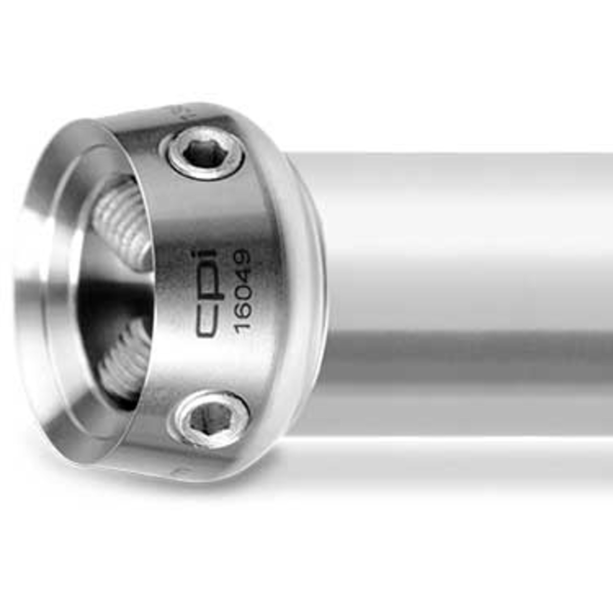 30mm Low Profile Tube Adapter - Stainless Steel