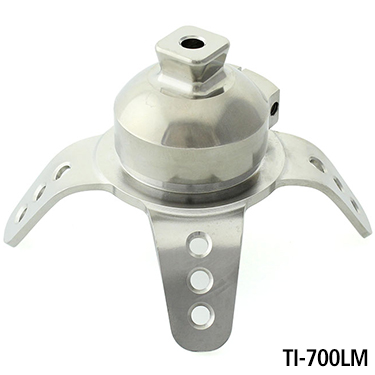 3-Prong Adapter with Male Threads and Titanium Rotating Pyramid