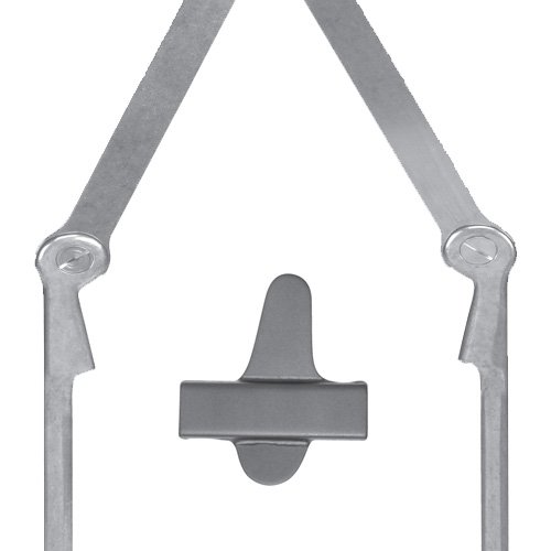 Modèle X3266 – Étriers divisés avec montants à articulation de cheville monobloc Dorsiflexion Plus et plaque d’étrier