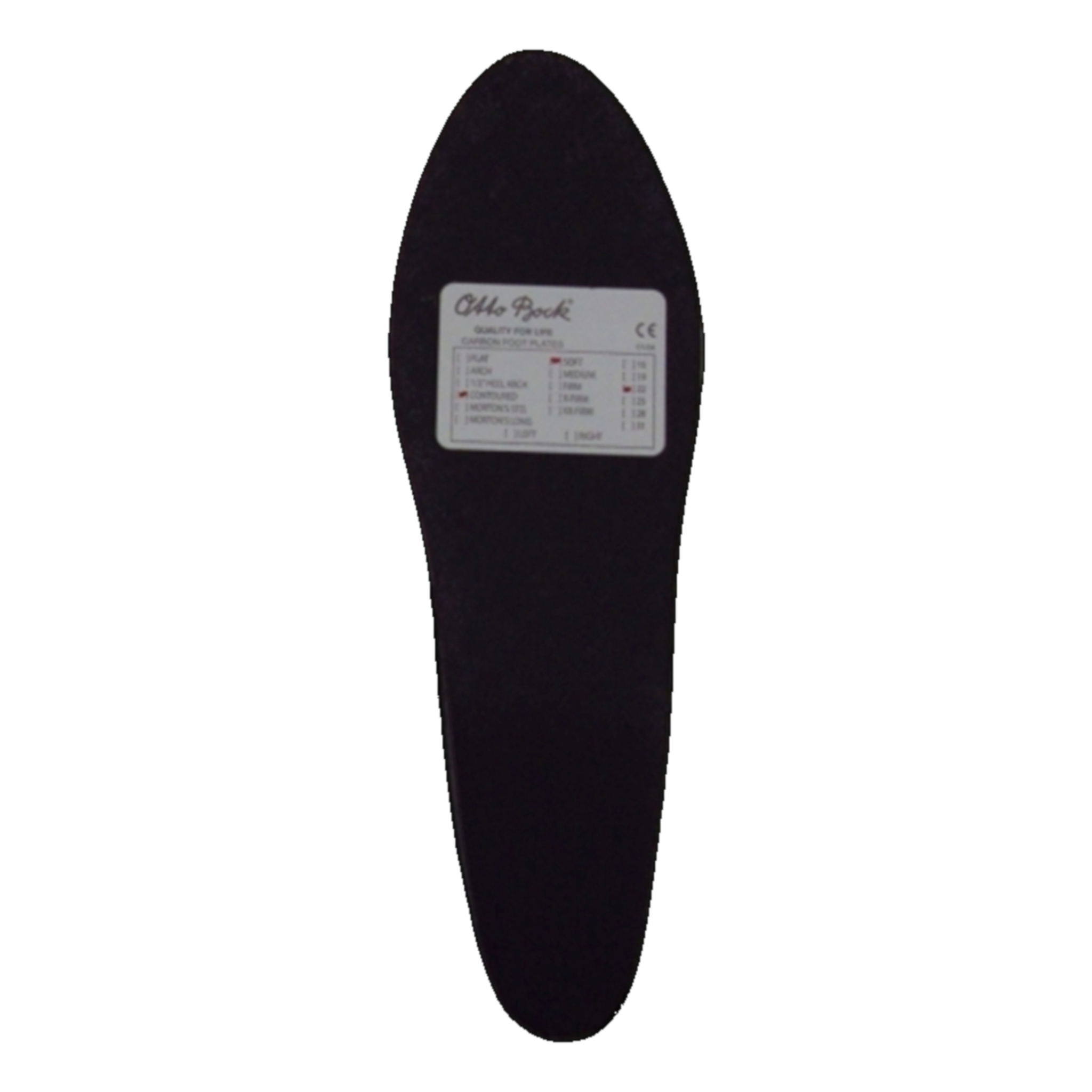 Contoured Carbon Foot Plate