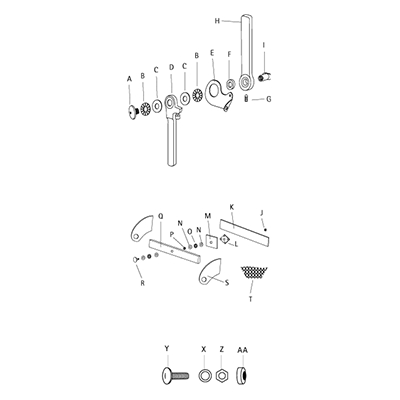 Fillauer Small Rocker Bar RGO Assembly
