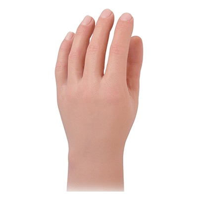 Gants masculin de silicone pour mains myo-électriques et mécaniques (Modèles 100/100L)