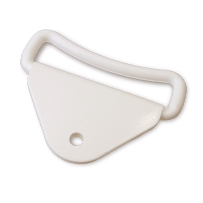 Chape triangle avec boucle en acier inoxydable