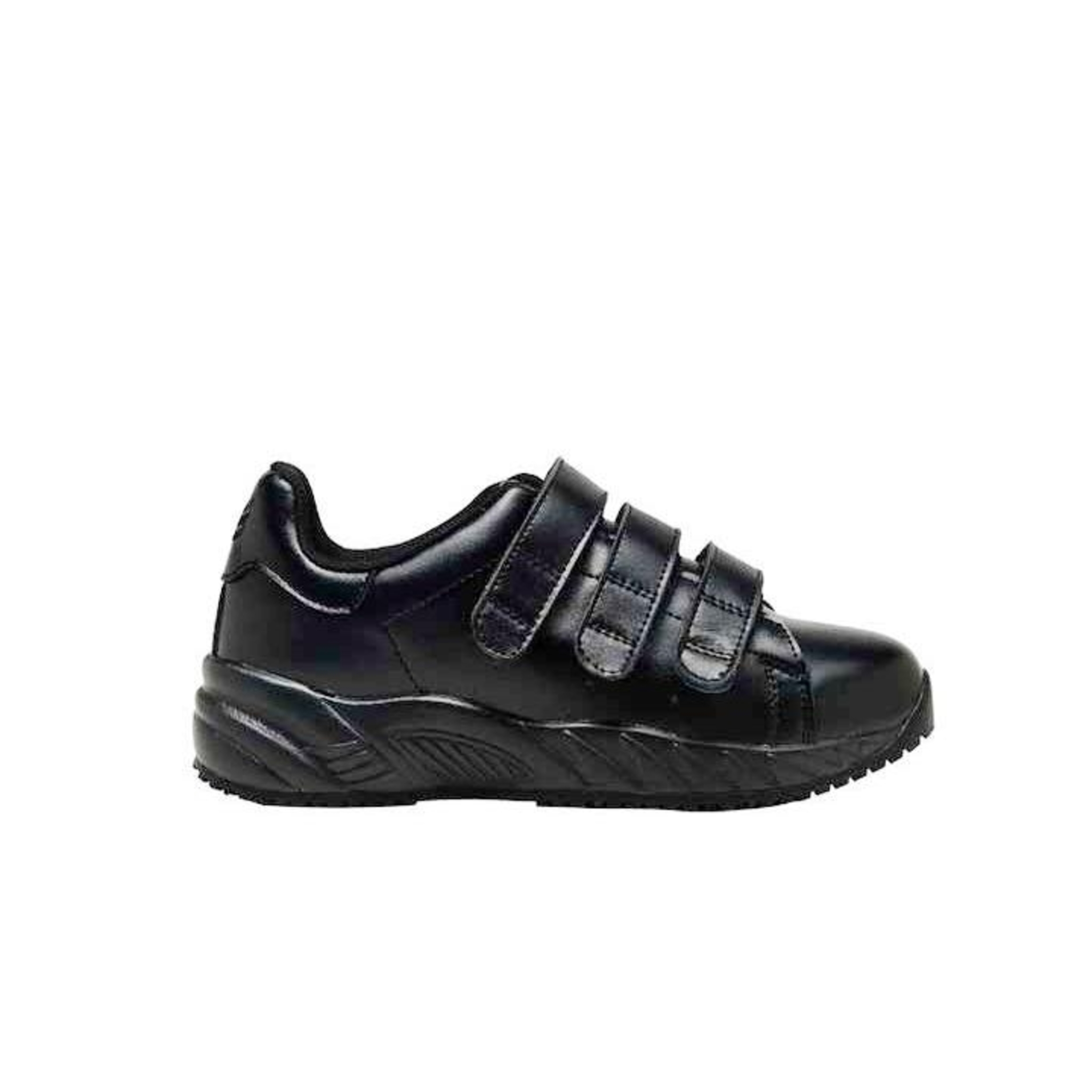 Chaussures noires Mt. Emey pour femmes, antidérapantes et résistantes à l’huile, profondeur accrue, doubles sangles