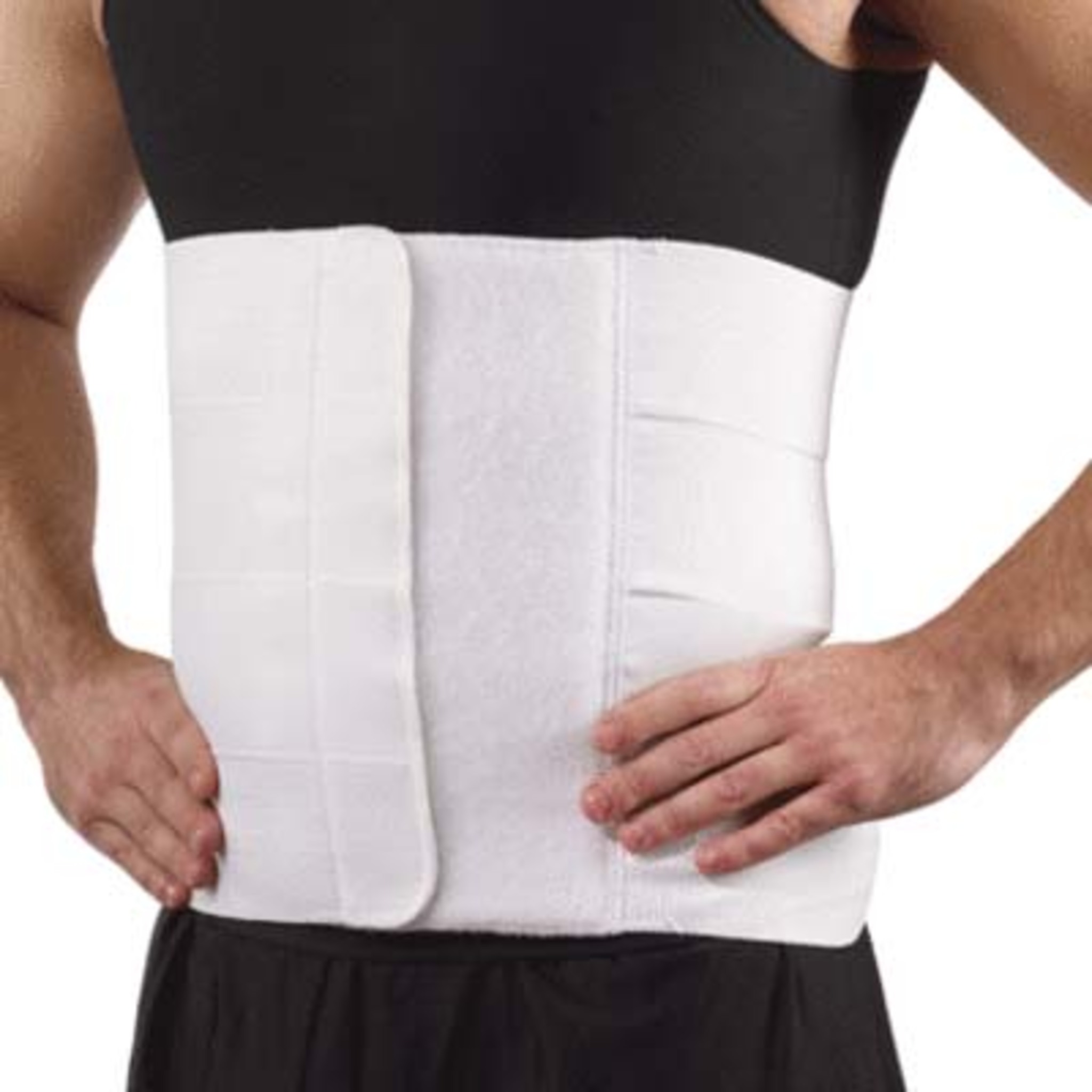 Ceinture abdominale élastique à panneaux