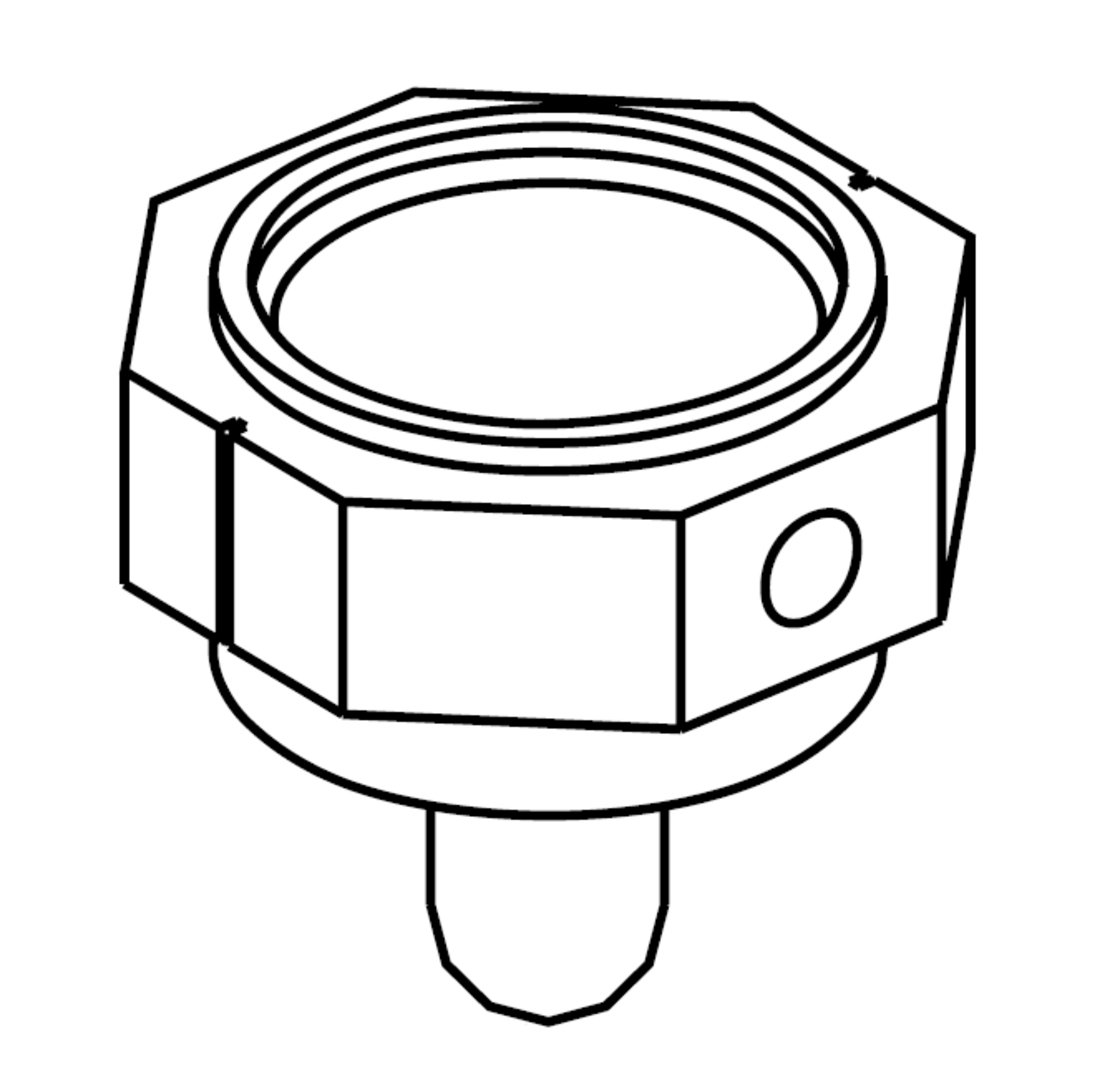 Large Delrin Shuttle Lock Housing