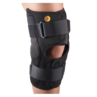 CoolTex Anterior Closure Knee Wrap with Hinge