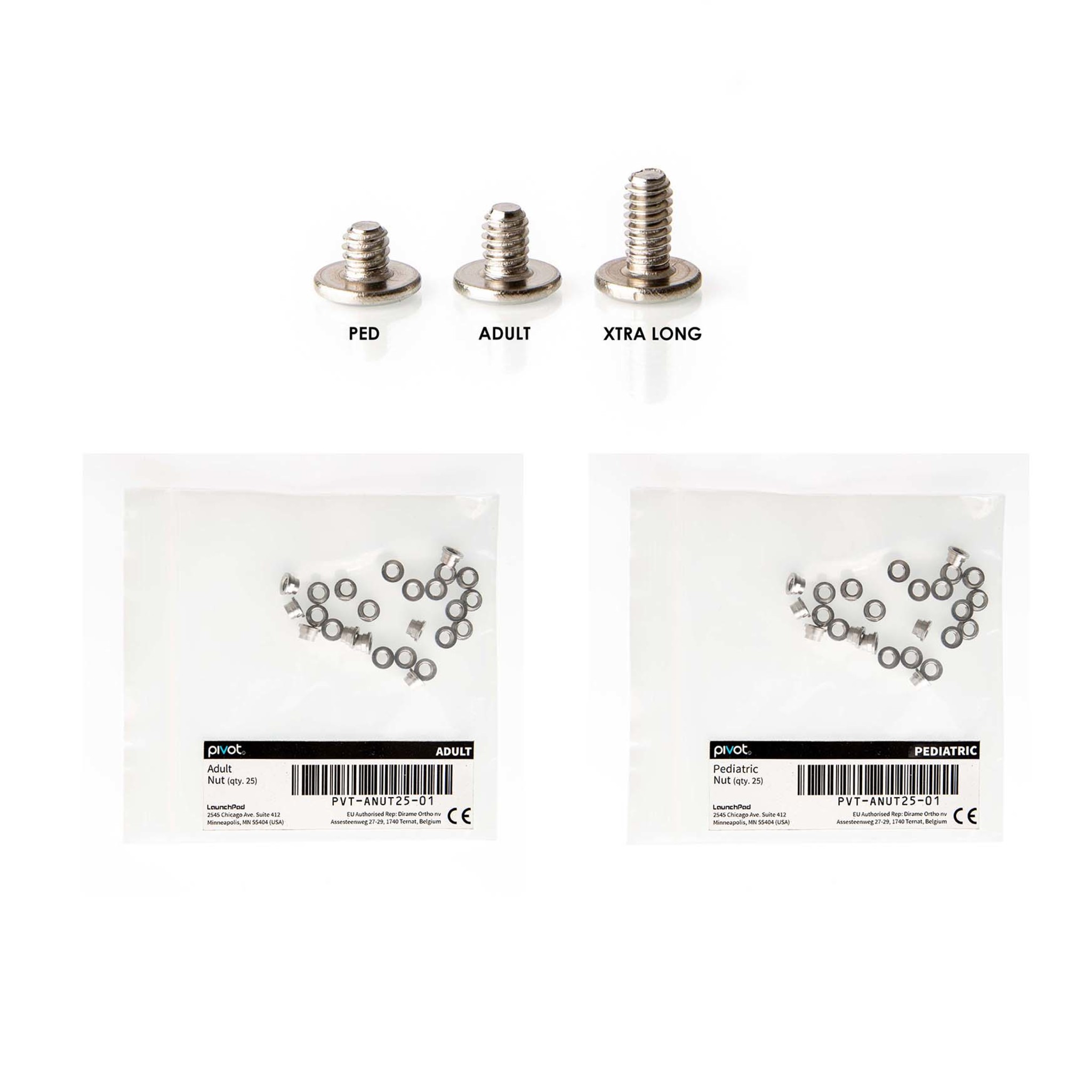Pivot Replacement Fasteners