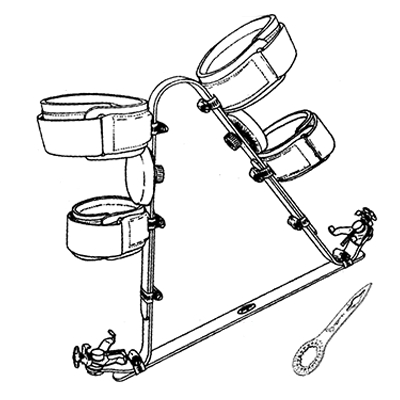 Fillauer A-Frame and Night Splint Components