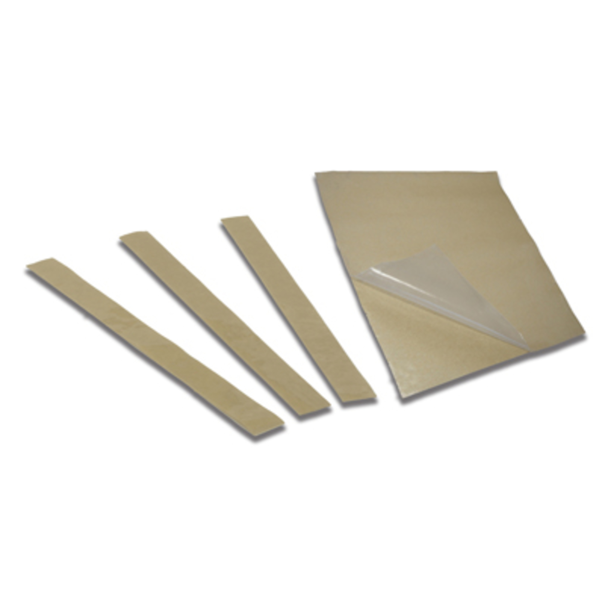 Bandes et feuilles de silicone auto-adhésives
